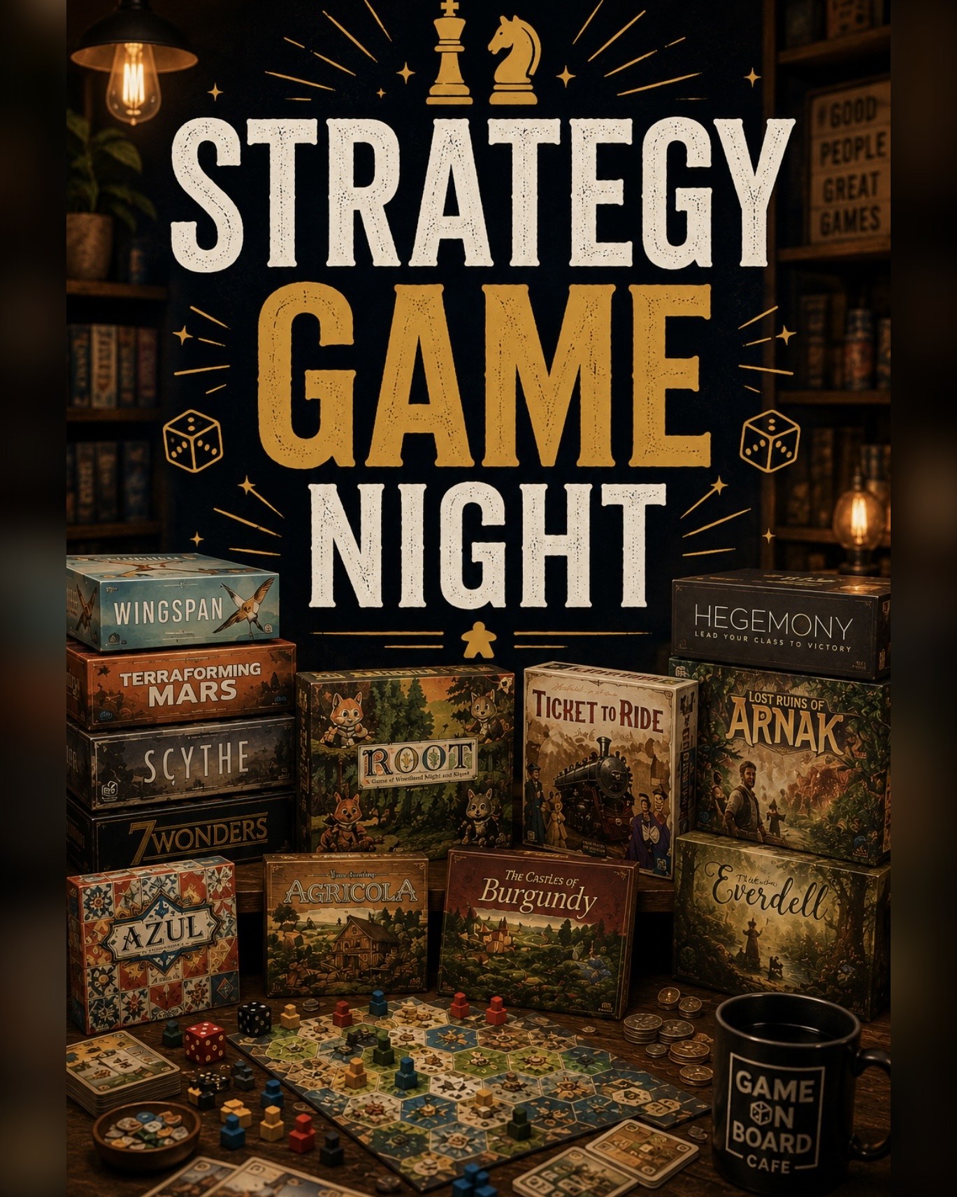 Strategy Game Night ♟️🎲